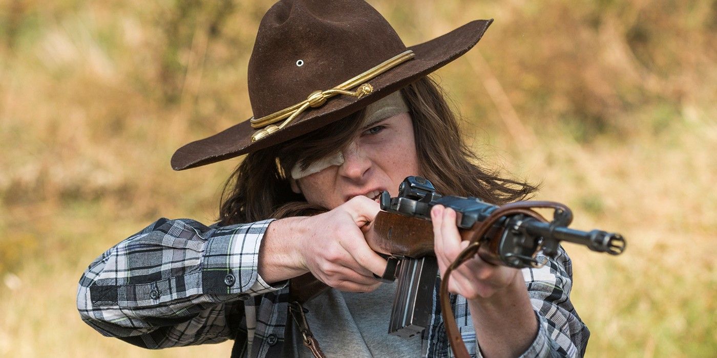 Walking Dead How Old Carl Grimes Was When He Died Screen Rant