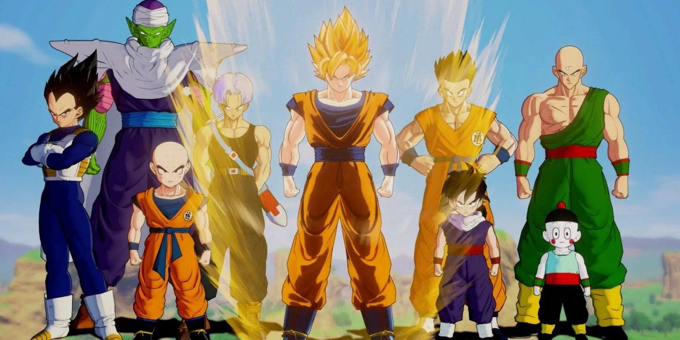 start dragon ball z series