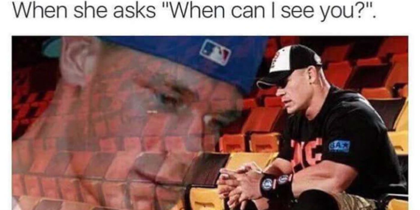 John Cena You Cant See Me meme