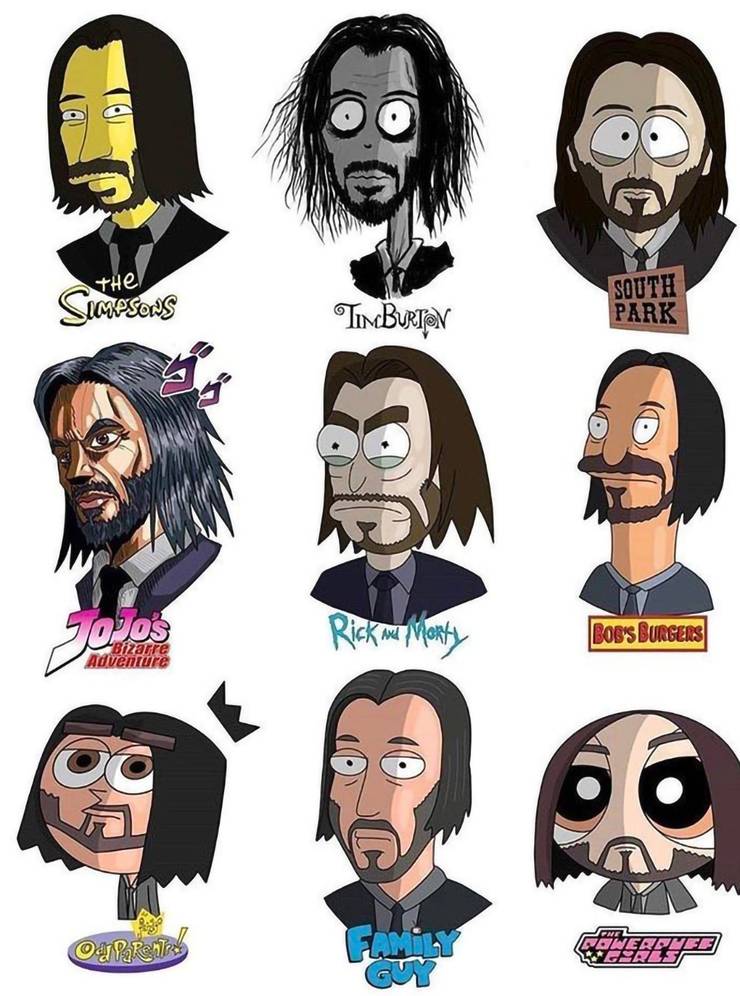 10 Fan Art Photos Of John Wick Reimagined As A Jojo S Bizarre Adventure Anime Character