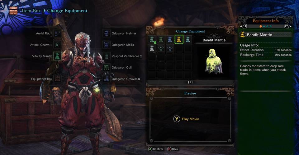 How To Get Every Mantle In Monster Hunter World Screenrant