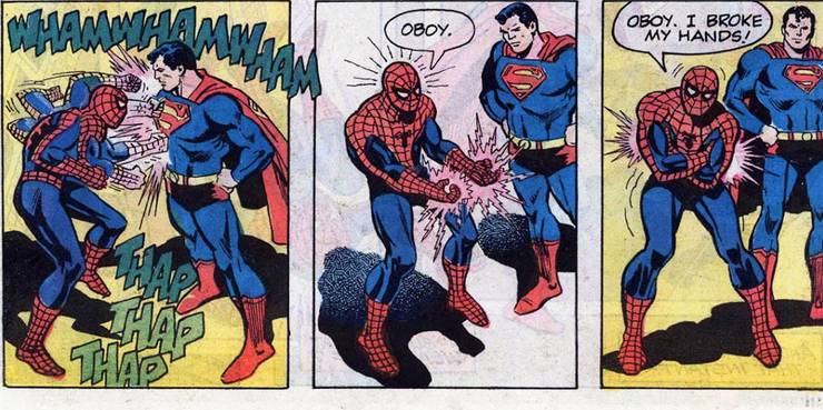 superman vs spider-man