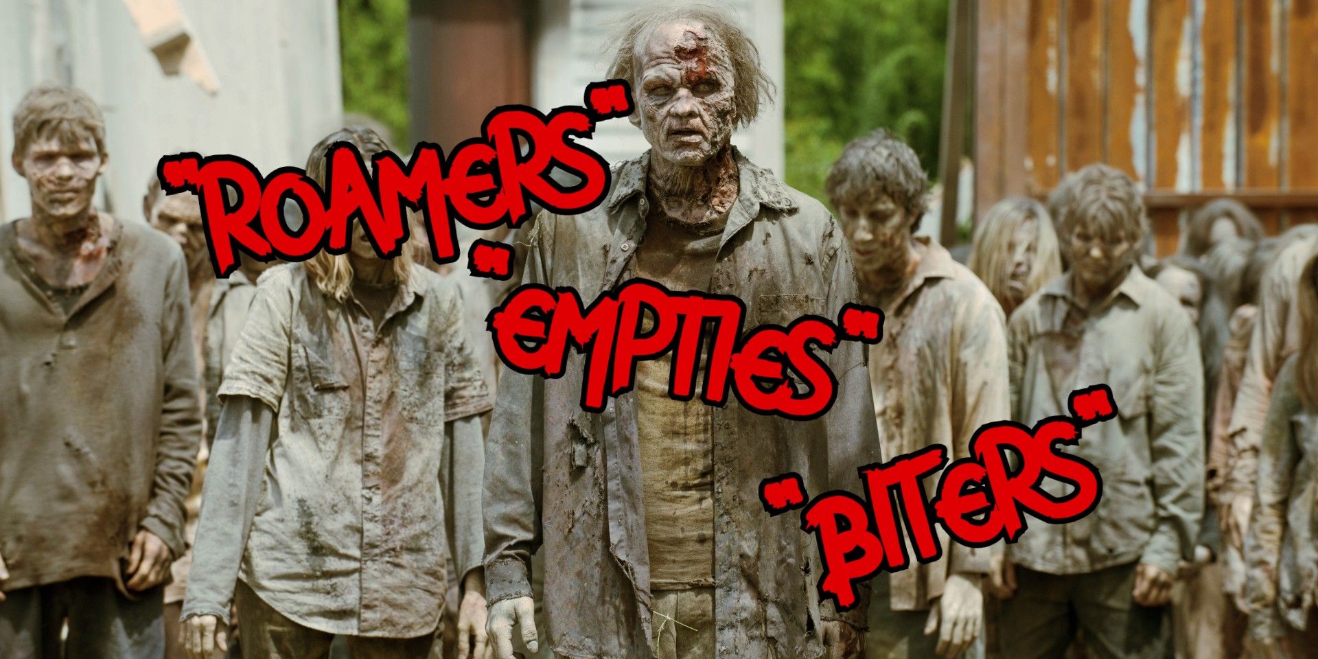 Every Name The Walking Dead Uses For The Zombies Screen Rant