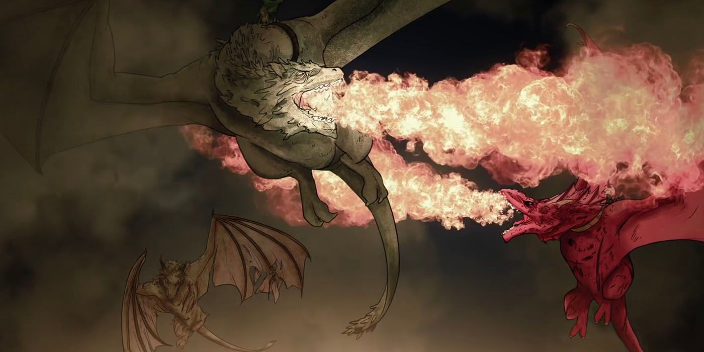 A Song of Ice and Fire The 10 Most Deadly Dragons In The Series