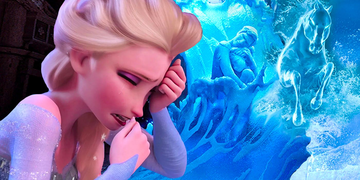 In Frozen 2, what if the four elemental spirits conspired to murder Anna in...