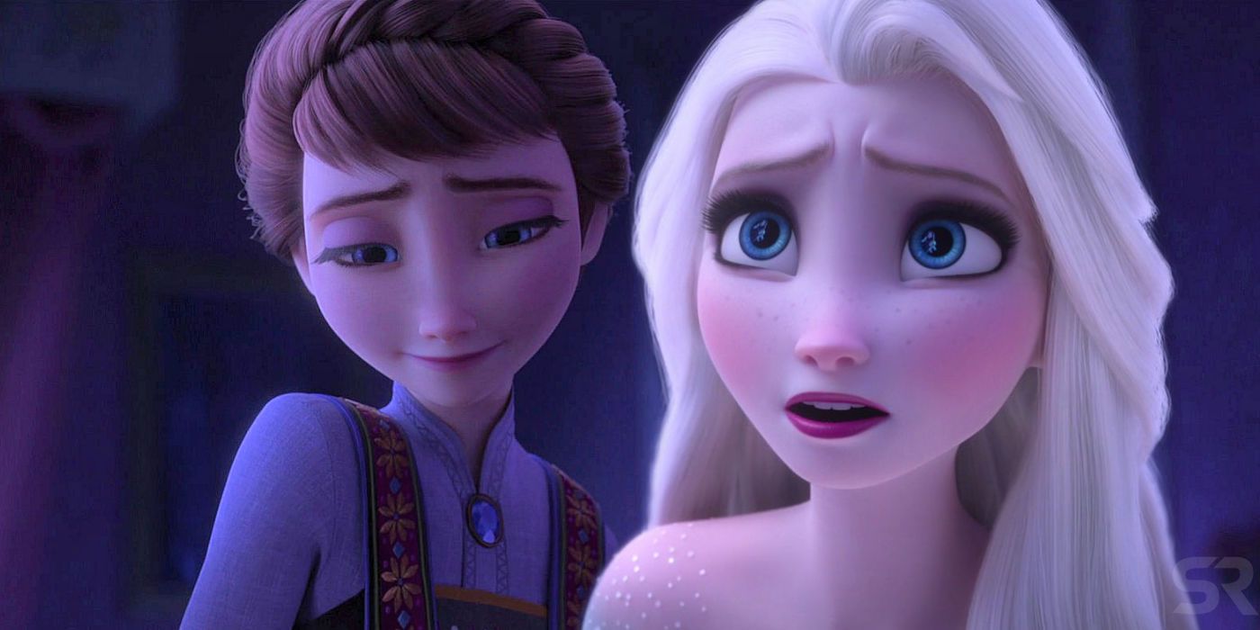 Elsa and Idunna in Frozen 2