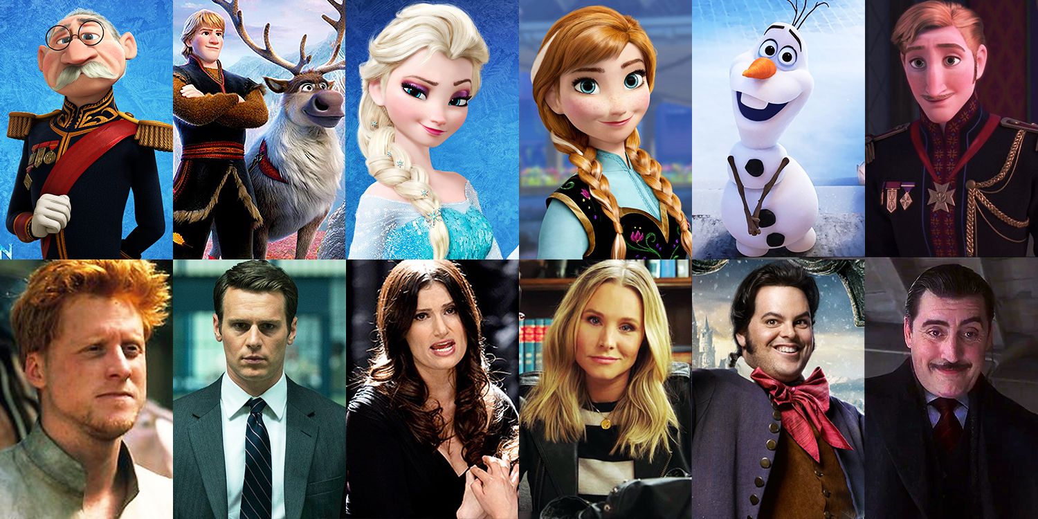 What The Frozen Movie Voice Actors Look Like In Real Life 