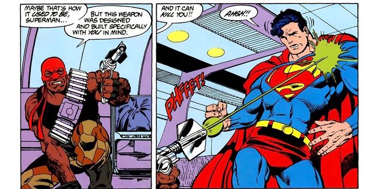 Suicide Squad: Bloodsport vs Superman in The Comics