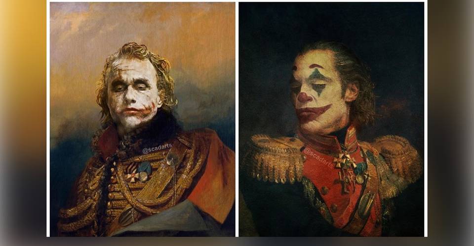 Joker Actors Become Mad Generals In Old Military Style Fan Art Joker Actors Become Mad Generals In Old Military Style Fan Art