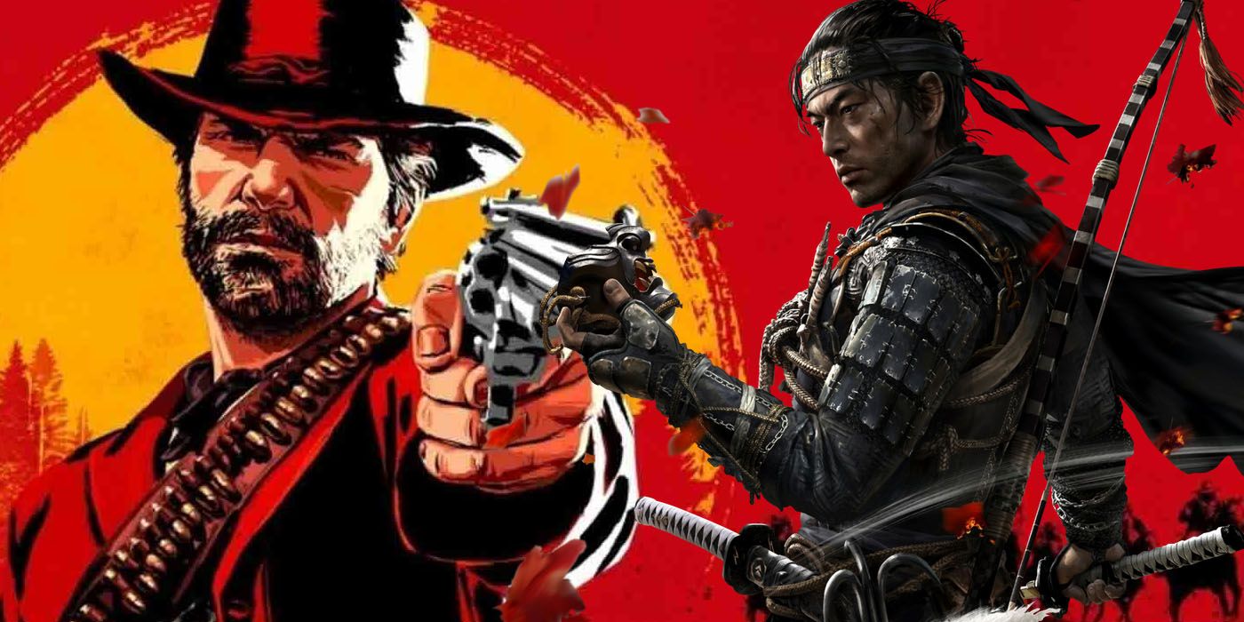 RDR2 Samurai Fan Art Gives Off Strong Ghost Of Tsushima Vibes