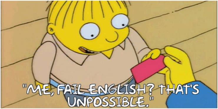 The Simpsons 10 Funniest Ralph Wiggum Quotes Screenrant