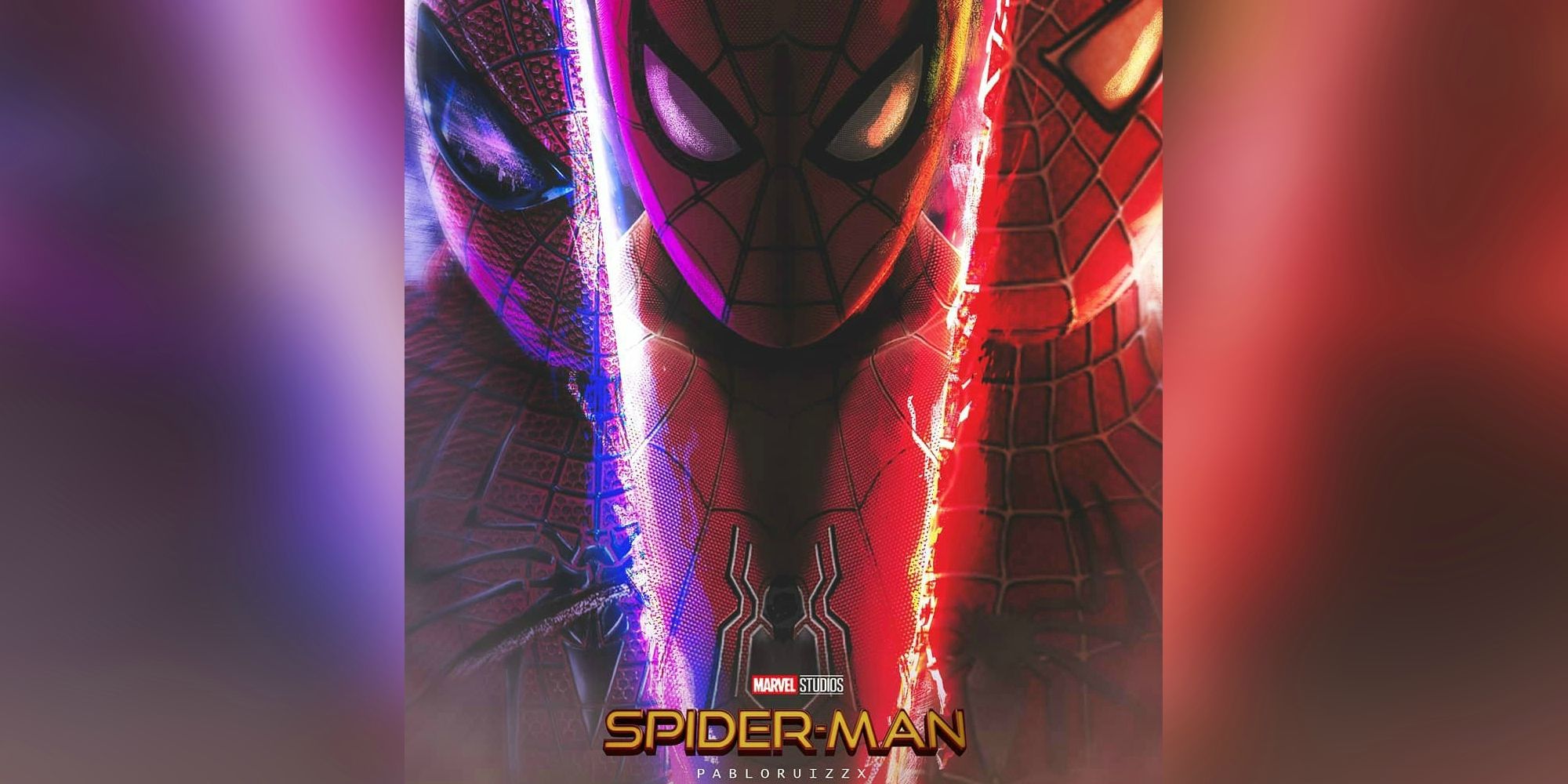 Spider Man 3 Art Brings Tom Holland Maguire Garfield To Spider Verse