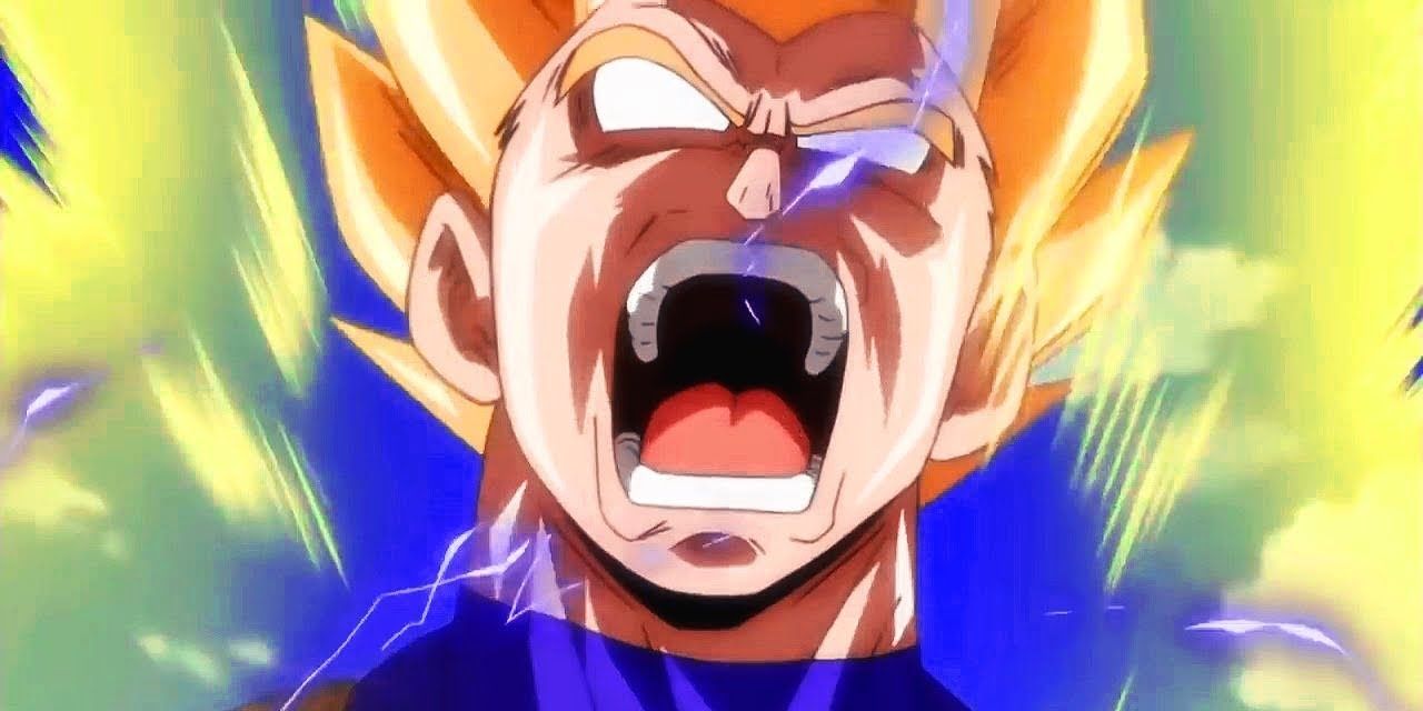 vegeta unyielding rage