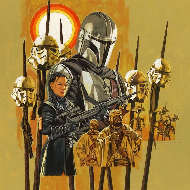 The Mandalorian Season 1 Soundtrack Gets Vinyl Boxset With Stunning Artwork