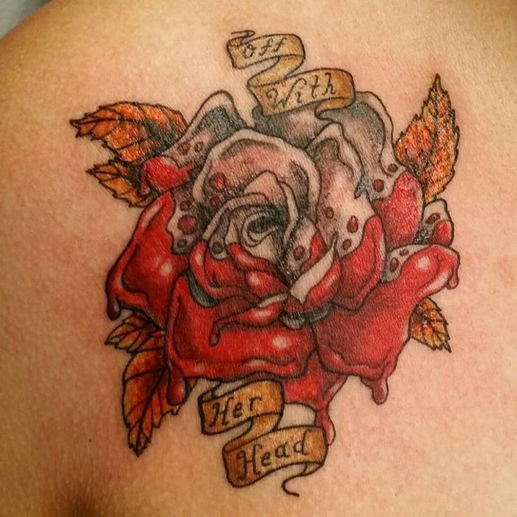 10 Tattoos For Fans Of Alice In Wonderland Screenrant 10 Tattoos For Fans Of Alice In Wonderland Screenrant