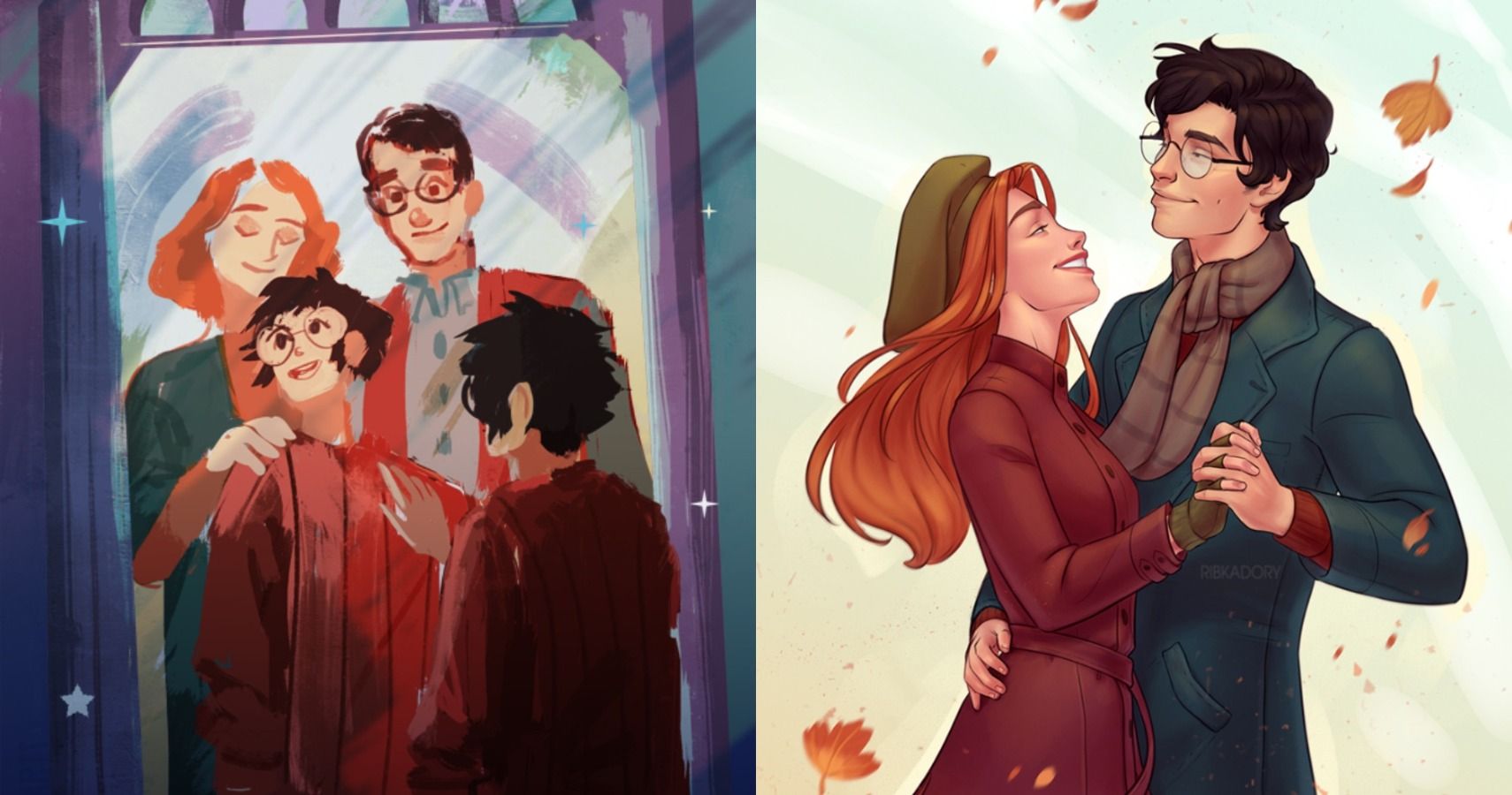 Harry Potter: 10 Fan Art Pictures Of Lily & James Potter That Fans Will...