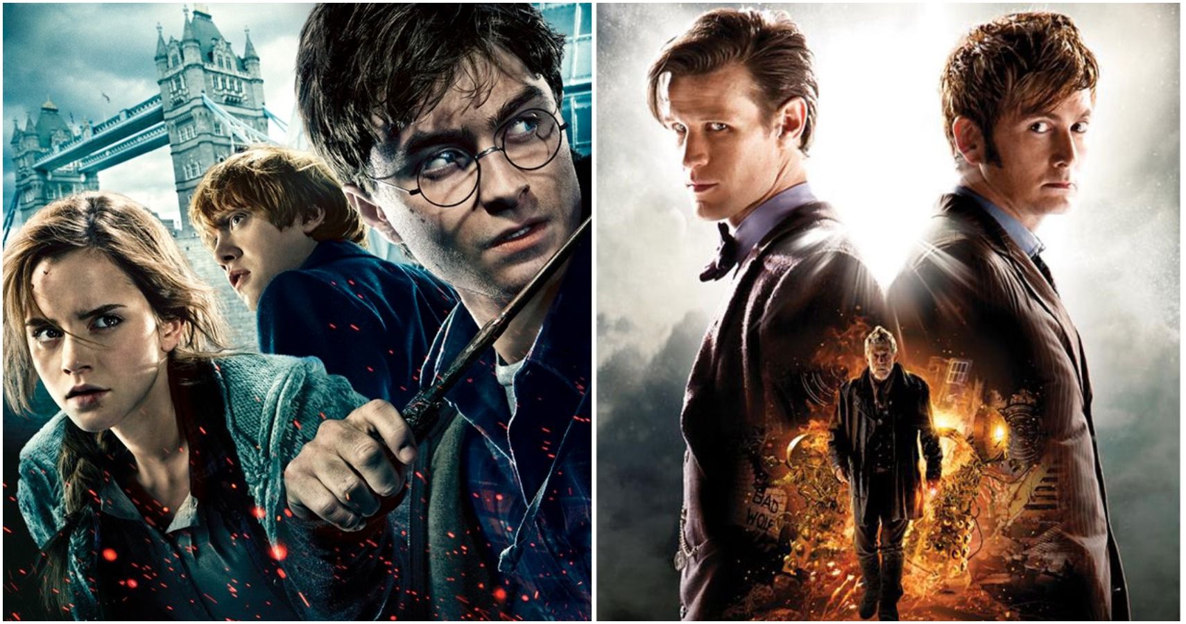 10 Things Harry Potter Doctor Who Have In Common Screenrant