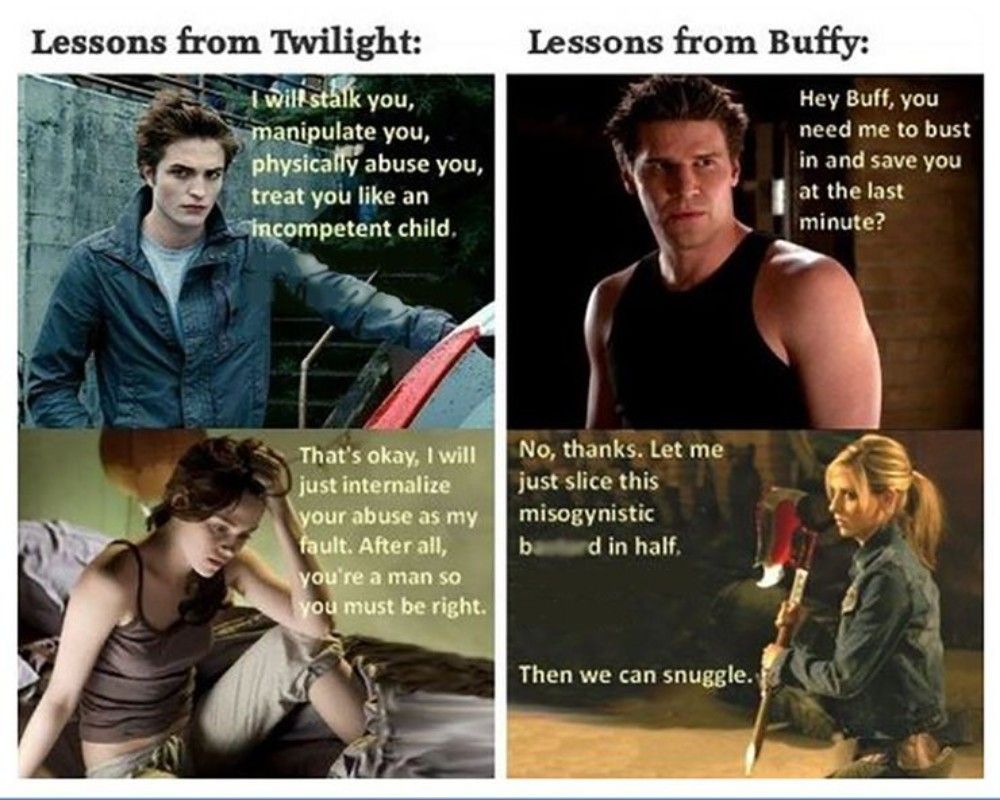 10 Buffy the Vampire Slayer vs Twilight Memes That Have Us CryLaughing