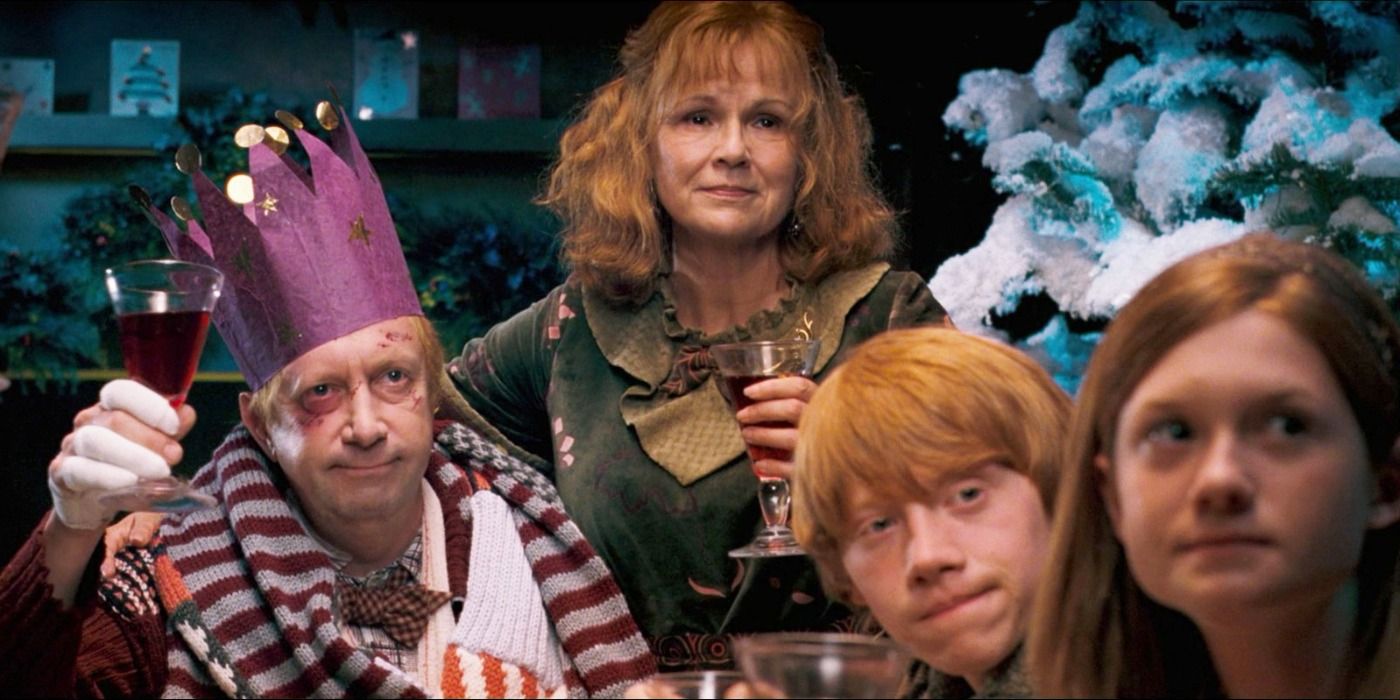 Arthur Molly Weasley Christmas