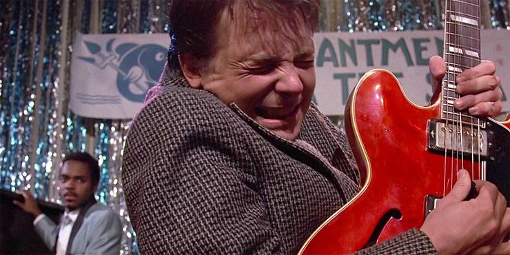 Back to the Future Marty Guitar Rock Out