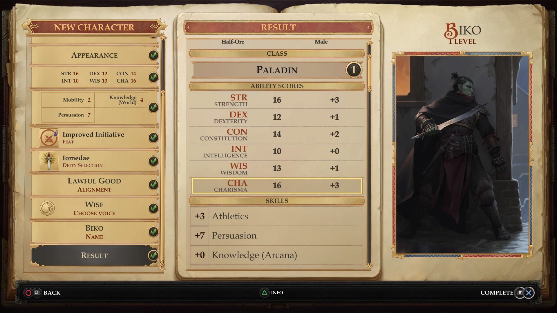 Pathfinder Kingmaker Playing Baron Main Character Guide