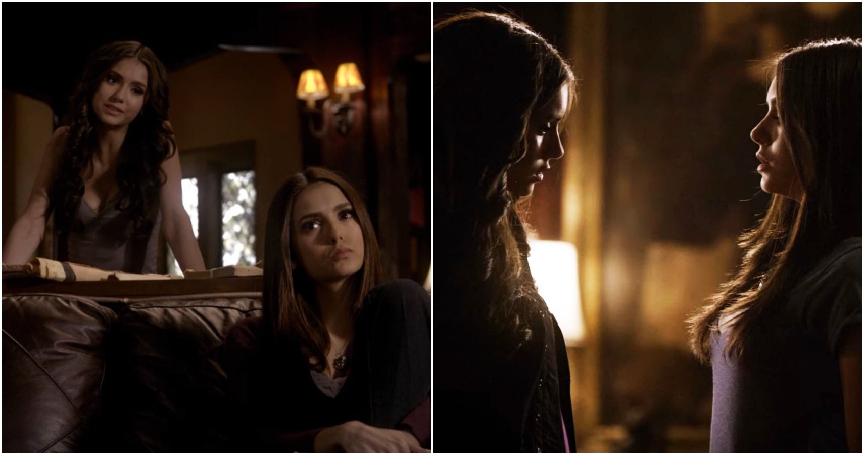 does katherine travel into elena