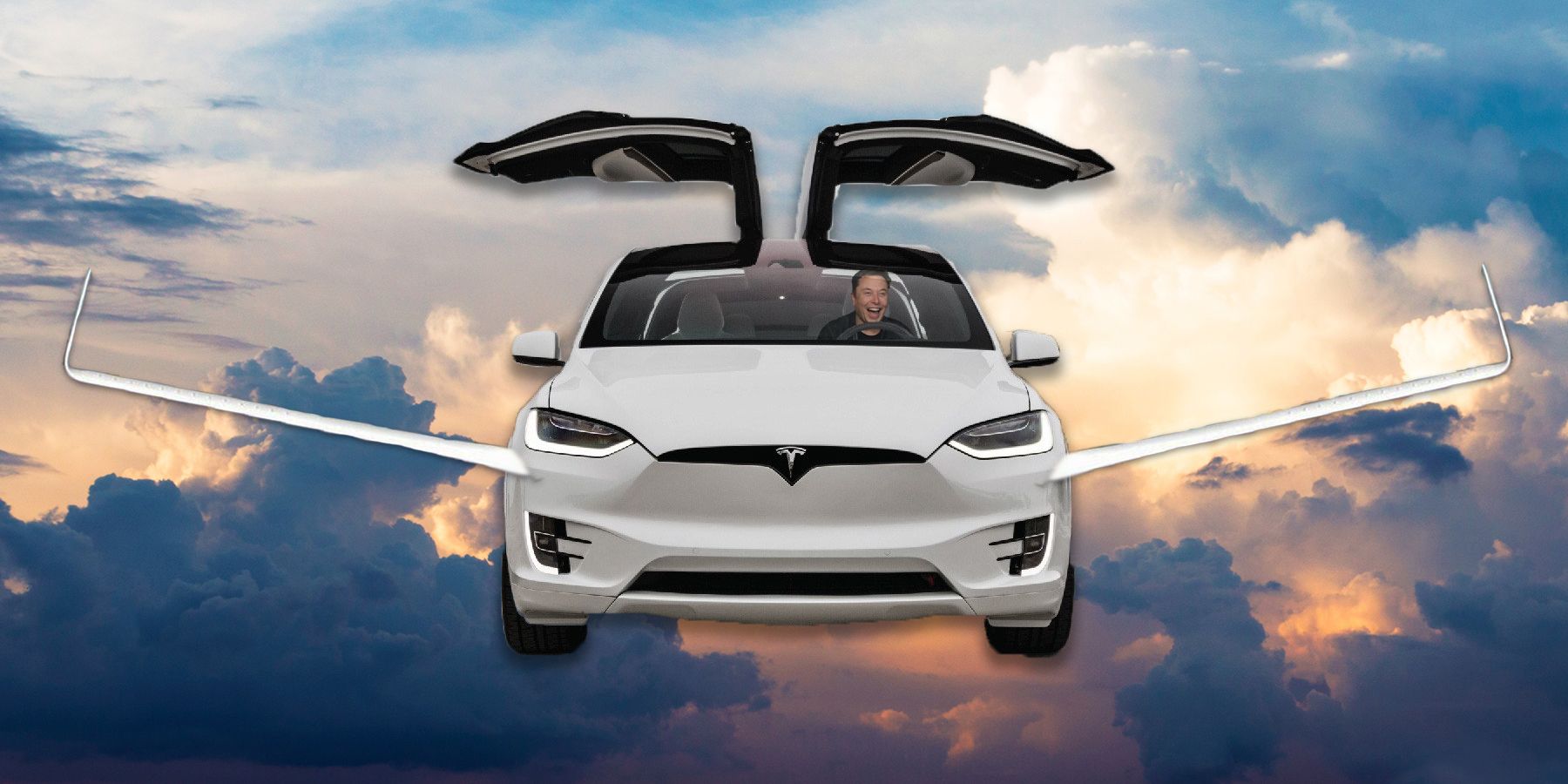 Flying Tesla