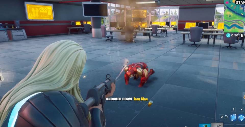 Where To Find Iron Man S Lab In Fortnite Season 4 Screen Rant Npc Iron Games 2022