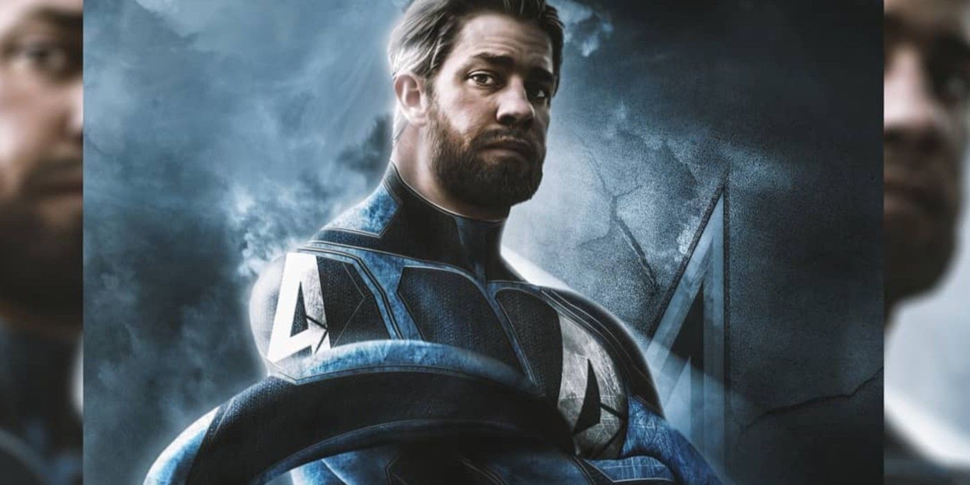 John Krasinski as Mr. Fantastic fan art