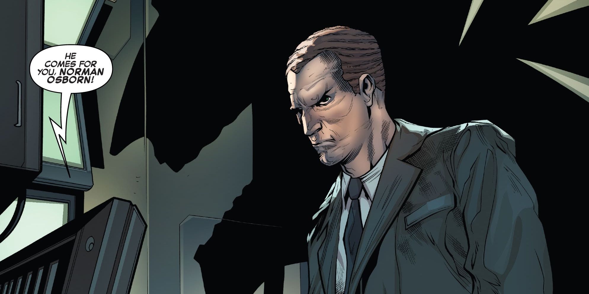 To be clear, Spider-Man certainly has cause to save Norman Osborn. 