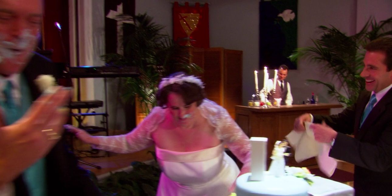 The Office The 10 Cringiest Moments In Phyllis Wedding