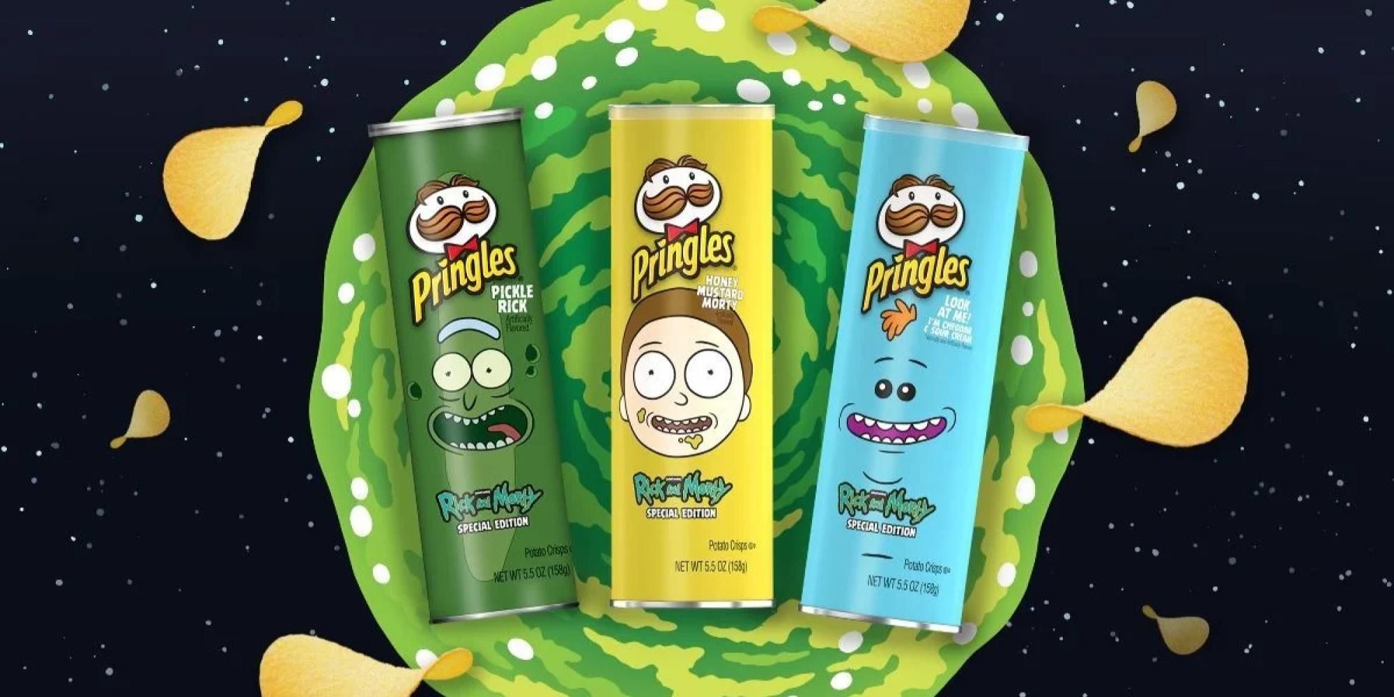 Pringles Announces Two New Rick & Morty Chip Flavors
