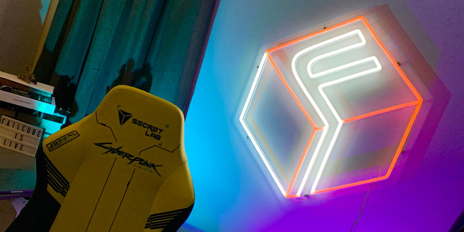 Yellowpop Custom Neon Sign Review The Best Streamer Background Idea