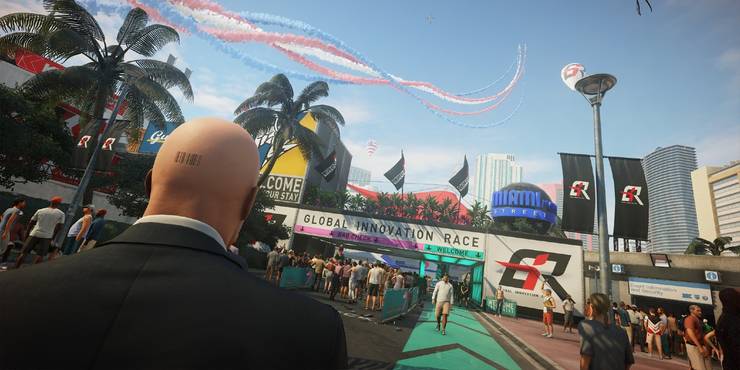 Hitman Why Agent 47 Has A Barcode On His Head Screen Rant