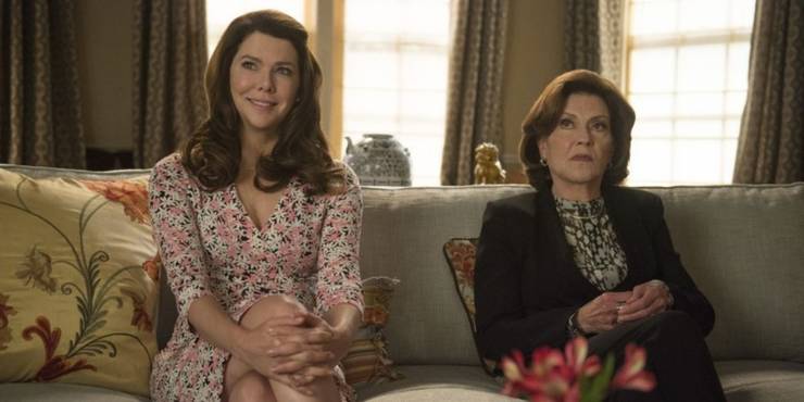 lorelai y emily en terapia en gilmore girls