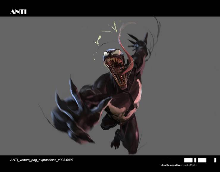 original venom movie designs replaced spider man symbol with v original venom movie designs replaced