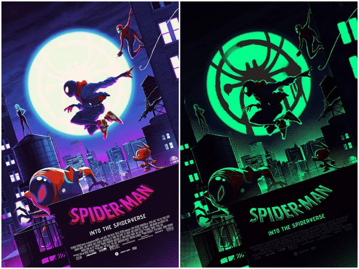 10 Amazing Spider Man Into The Spider Verse Promotional Posters