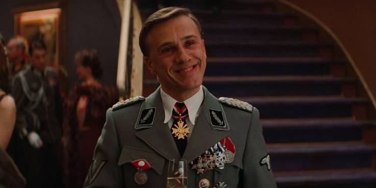 Christoph Waltz as Col Hans Landa in Inglourious Basterds.jpg?q=50&fit=crop&w=737&h=368&dpr=1