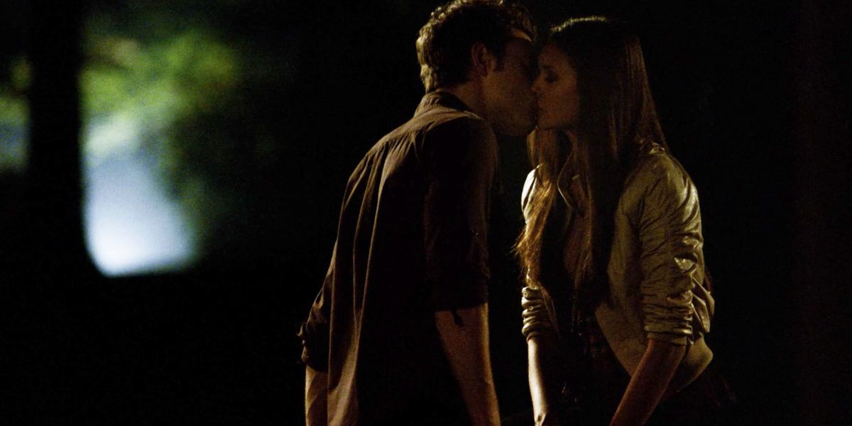 The Vampire Diaries Elena’s 10 Best Kisses With Stefan & Damon