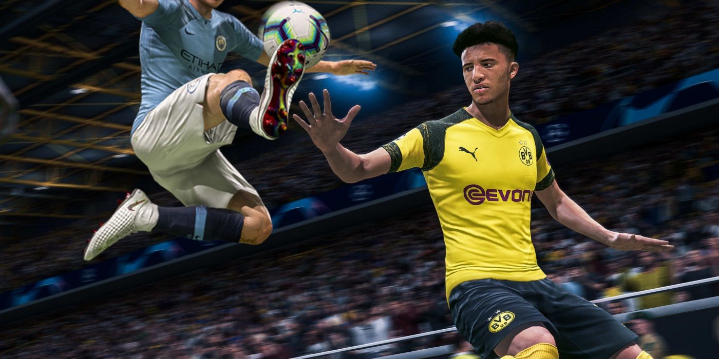 Fifa 21 S Most Ridiculous Glitch Launches Players Into The Air