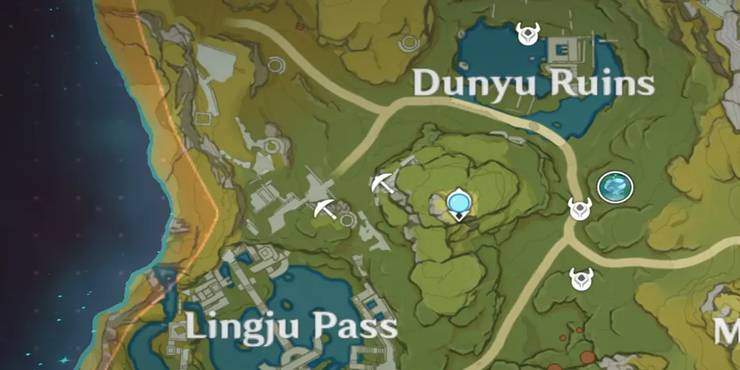 Genshin Impact Where To Find The Nameless Treasure Screen Rant