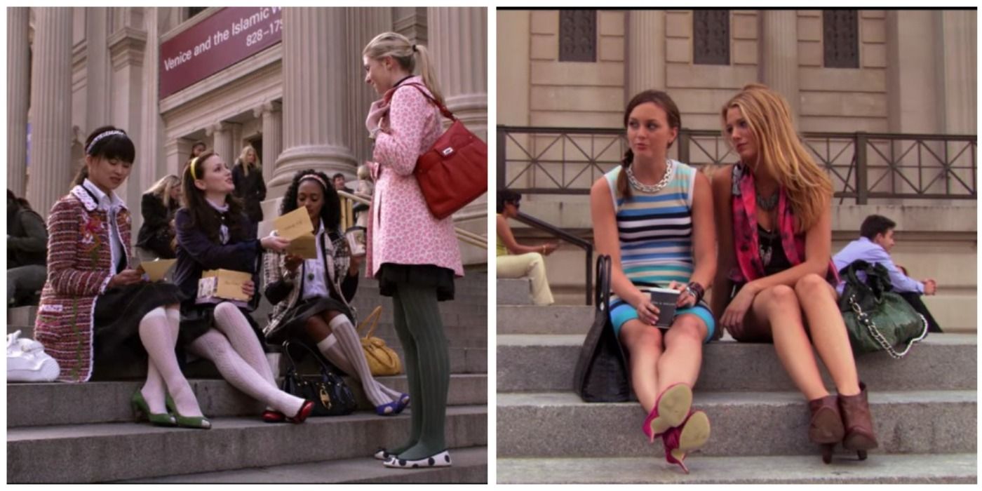 Gossip Girl 10 Most Iconic Met Steps Scenes Screenrant