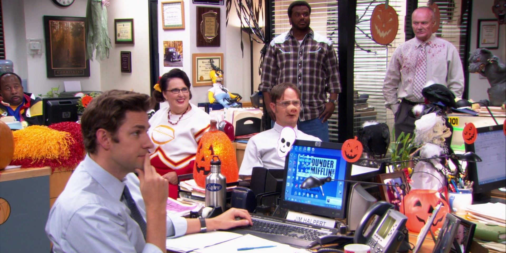 The Office Ranking All of Jims Hilarious Halloween Costumes