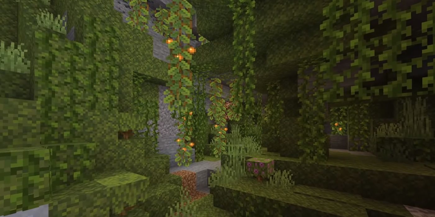 minecraft caves cliffs update adds