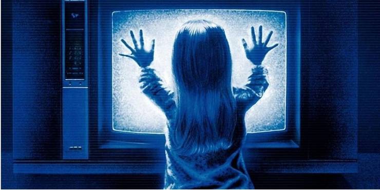 Heather devant la télé