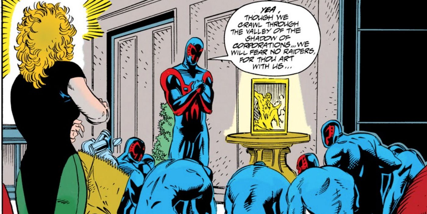 SpiderMan Becomes a Religion in Marvel’s Future