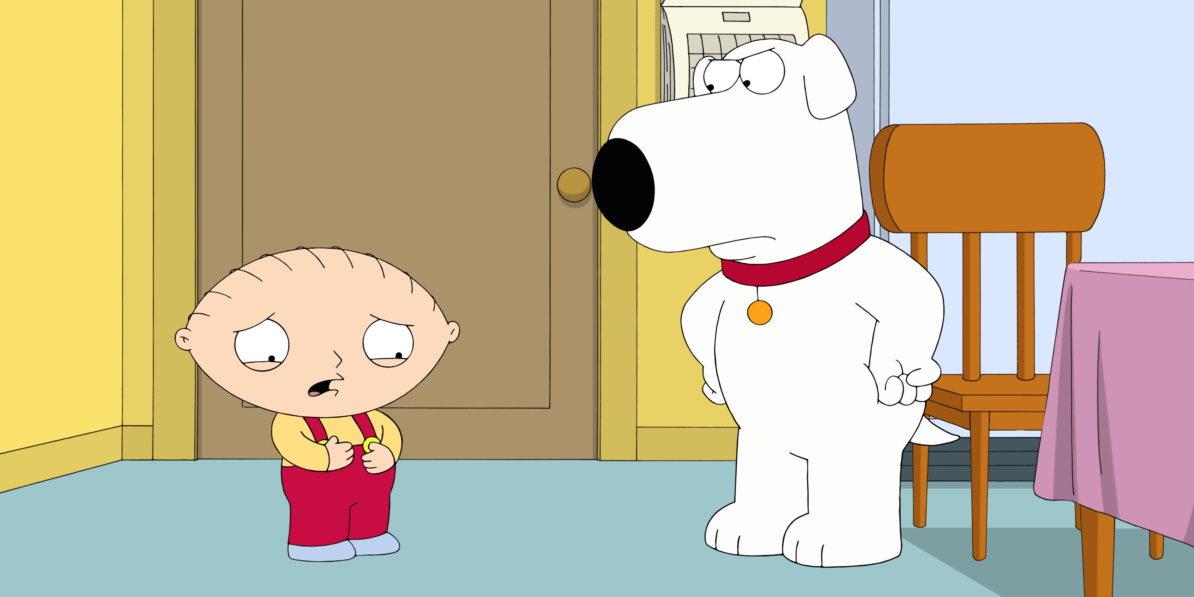 Stewie And Brian In Family Guy Stewie Is Enceinte