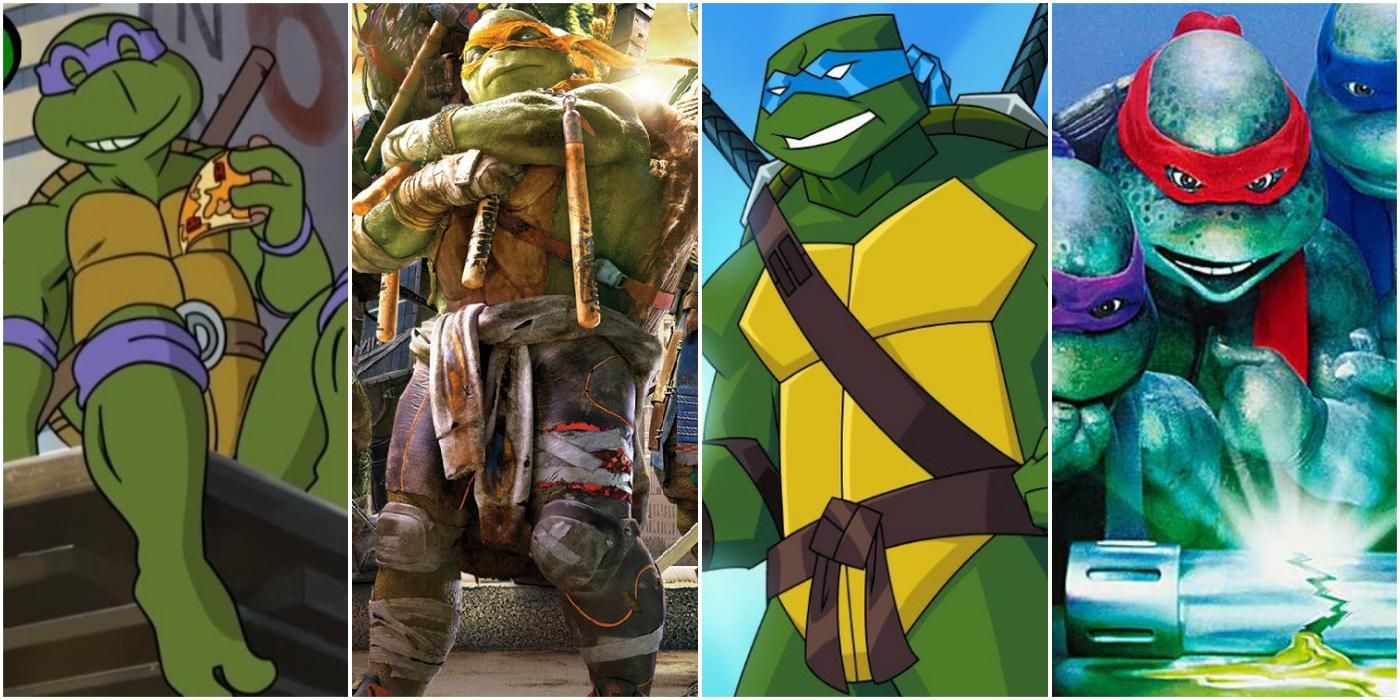 rise of the tmnt 4 voice actors and 4 turtles