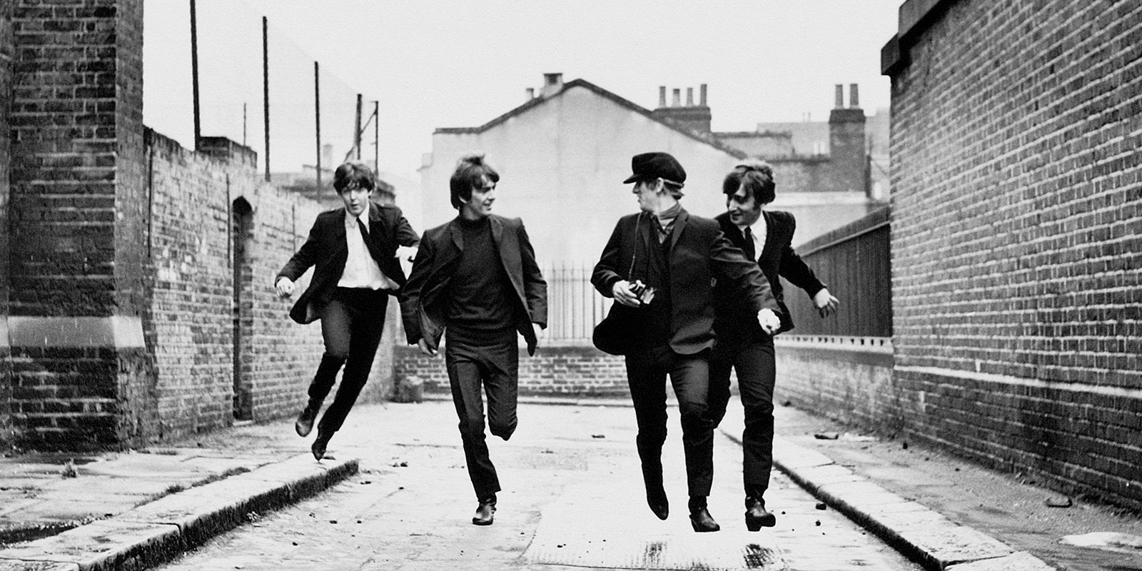 The Beatles in A Hard Days Night
