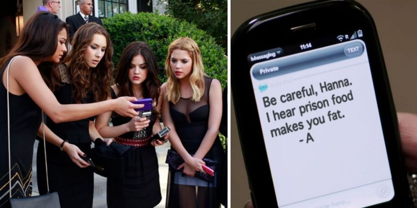 Pretty Little Liars 10 Most Chilling Texts A Sent Screenrant 